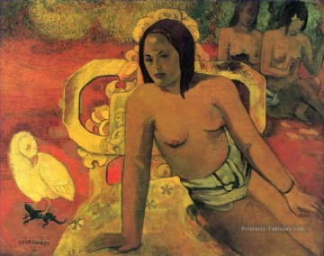 Vairumati postimpressionnisme Primitivisme Paul Gauguin Peinture à l'huile